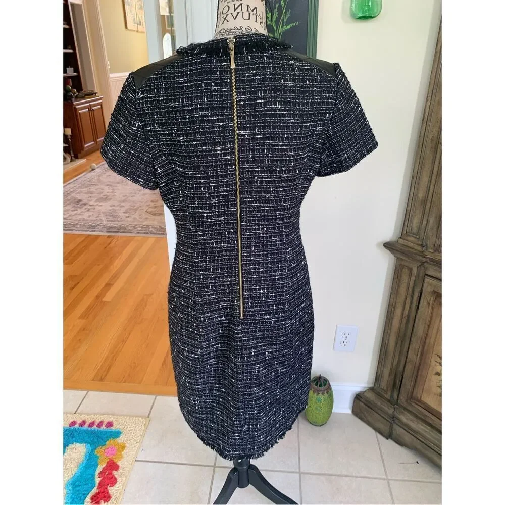 KATE SPADE Wool Blend Woodland Tweed Sheath Dress